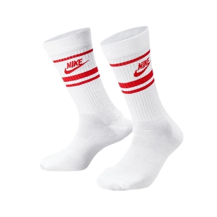 耐克男女袜子透气运动袜长筒袜三双装DX5089-102