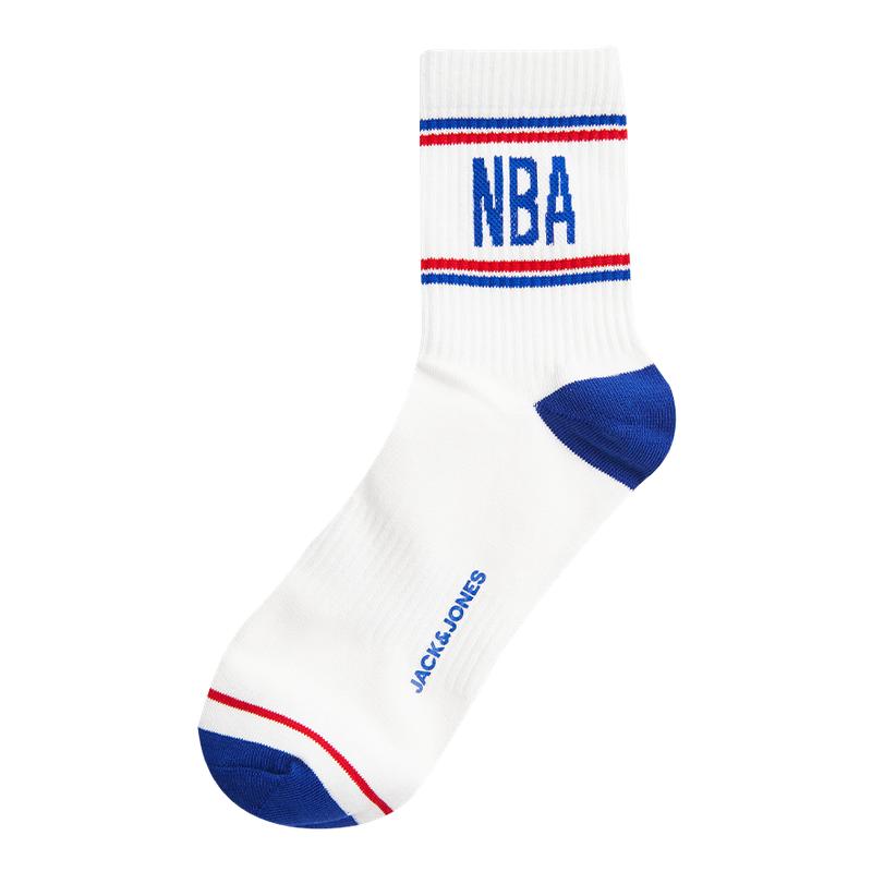 杰克琼斯NBA联名袜子中筒袜