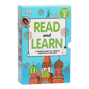 DK百科启蒙分级读物2阶段12册 DK Reader Read and Learn Level 2 英文原版绘本 儿童科普图画故事书 平装