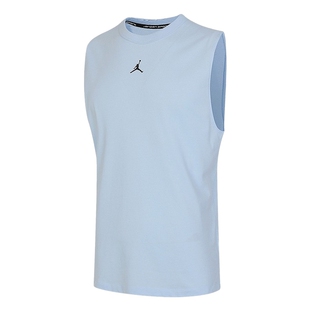 JORDAN耐克DRI-FIT男子速干无袖运动上衣夏季跑步背心FN5857-441