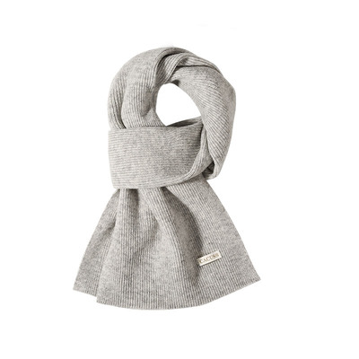 CACUSS冬季纯羊毛保暖针织围巾女