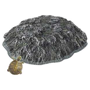 乌龟晒台爬台深水浮台巴西龟高水位浮岛晒龟台龟缸漂浮爬梯休息台