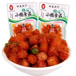 小鹏香葱排骨辣条面筋小时候零食儿时怀旧90后大礼包小吃食品年代