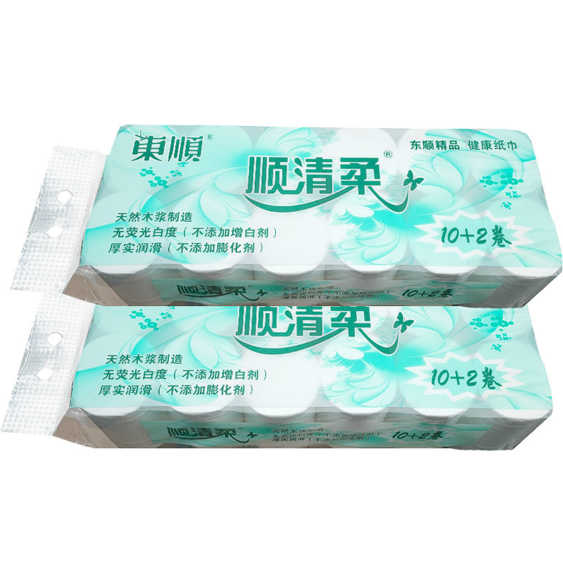 顺清柔卫生纸授权店母婴适用