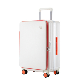 袋鼠高品质旅行行李拉杆箱24寸侧开盖新款可扩展密码登机皮箱子20