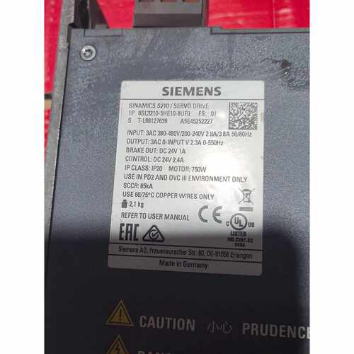 【议价-可维修】  6SL3210-5HE10-8UF0 /均有货