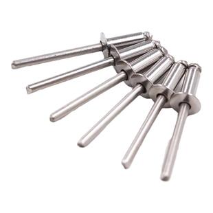 拉丁正宗304全不锈钢抽芯铆钉高强度开口型圆头拉柳钉M3M4M5包邮