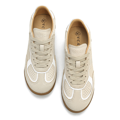 真皮德训鞋+不臭脚+软底不累脚