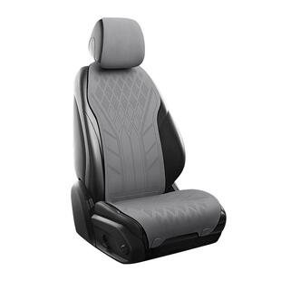 2025汽车坐垫四季通用翻毛皮座垫高档马鞍垫麂皮绒座套冬季小蛮腰