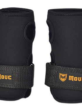 mouc男女滑雪护腕极限护手带带型