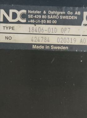 议价Ndc Op7 18406-01D Two Actual Uts Shown In The Picture  U