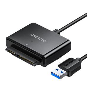 山泽sata转usb3.0易驱线硬盘转换连接器转接线2.5/3.5英寸台式机笔记本电脑外接口固态机械硬盘光驱数据线