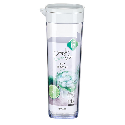 冷水壶日本asvel家用冰箱冷藏塑料耐高温冷泡茶果汁饮料桶凉水壶