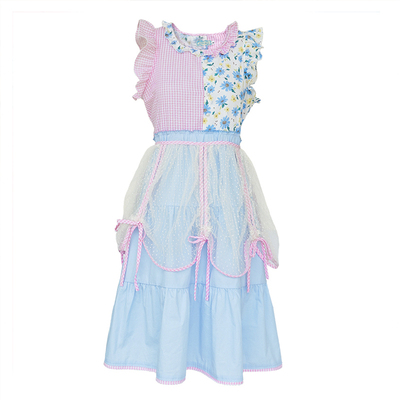 LittleBerry连衣裙公主飞袖