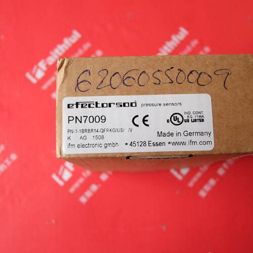 议价IFM PN7009 易福门全新电子压力感测器 PN-1-1BRBR14-QFRKG/U