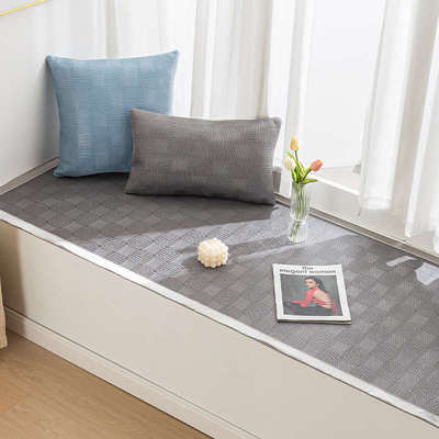 冰丝飘窗垫夏天夏季款防滑卧室窗台垫毯榻榻米阳台凉垫凉席坐垫子