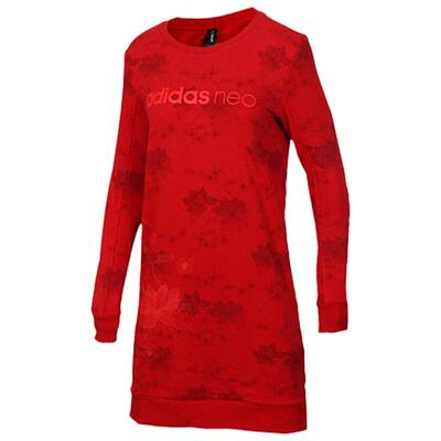 Adidas/阿迪达斯正品2021新款NEO 女子W SWT DRESS连衣裙 DZ7608
