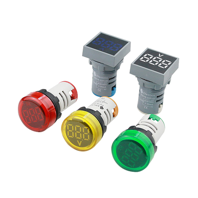 交直流指示灯数字双显小型电压