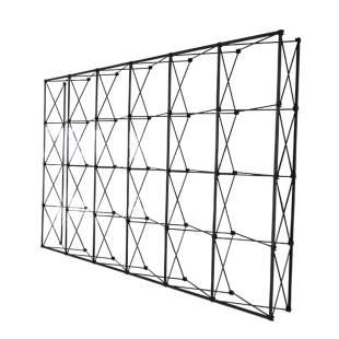KT板铁拉网展架折叠伸缩海报背景架子年会签名墙婚礼海报架广告架