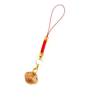 镂空宫铃铃铛手机挂绳古风花千骨吊铃钥匙扣挂件情侣 U盘包包挂饰