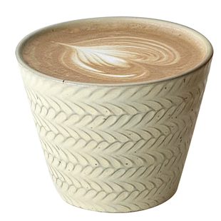 复古窑变陶瓷咖啡杯家用设计感小众高颜值猪口杯拿铁杯拉花专用杯