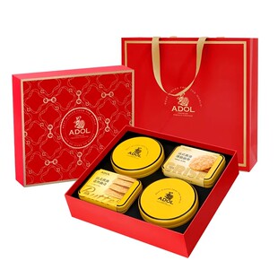 【年货正当时!】ADOL年货大礼盒珍妮曲奇蕾丝薄脆年礼套装送礼
