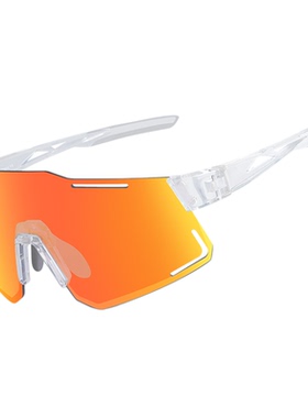 乐凯奇变色骑行眼镜防风近视墨镜