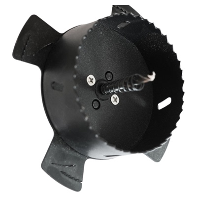 无边框射灯开孔器无边框筒灯开孔器沉台预埋件100边翼沉台开孔器