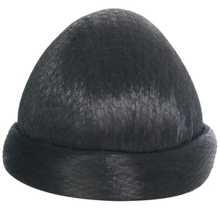 【金宝髻】梧桐假发包汉服明制新娘礼服头顶塑料框架可插顶簪狄髻