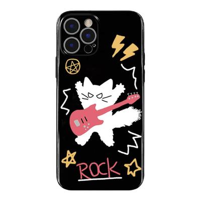 【救命！好喜欢】摇滚猫咪手机壳