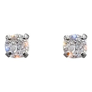 简约高级感锆石闪钻迷你裸钻耳钉ins风气质时尚配饰养耳洞女耳饰