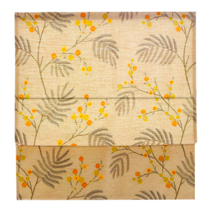 花型罗马帘升降布帘新款定做 书房卧室轨道拉珠窗帘 喻小姐