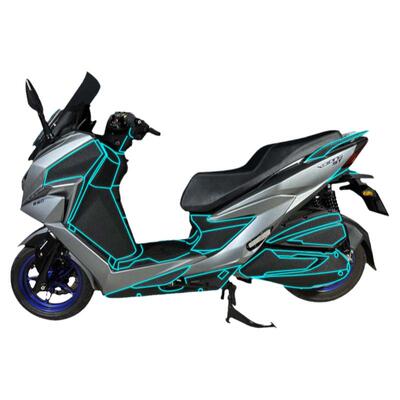 适用光阳赛艇ST250装甲贴纸防磨