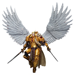 JOYTOY暗源战锤荷鲁斯之乱 圣血天使 圣吉列斯 第九军团基因原体