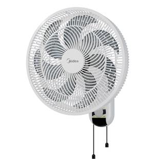 美的壁扇挂壁式电风扇家用音轻大风摇头挂墙风扇客厅卧室宿舍挂D