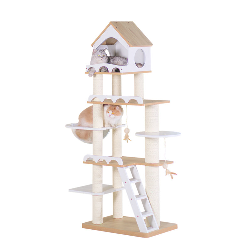 cinocat奇诺猫实木猫爬架新品