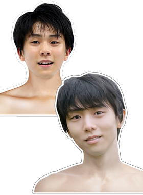 日星羽生结弦山下智久人形衣架