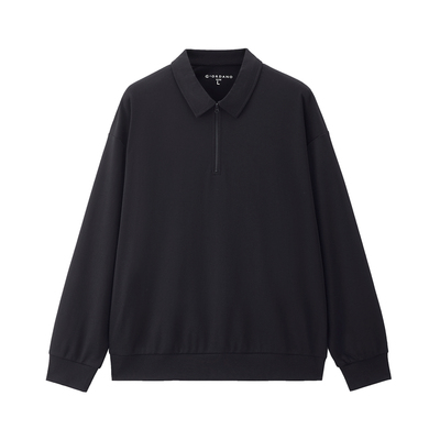 Giordano/佐丹奴双面布POLO拉链