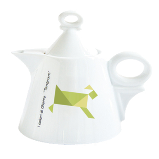 【茶壶】ancap七巧板茶壶陶瓷泡茶大容量家用下午茶杯具卡通350ml