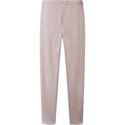 德绒发热纤维羊毛蚕丝男士保暖裤