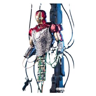 现货 御模道 拼装模型 漫威 复仇者联盟 1/9 钢铁侠 MK3 带整备台