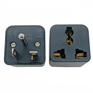 大功率20A NEMA 6-20P台湾空调插座T型美标多功能转换插头 5000W