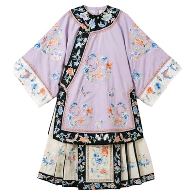 女童汉服清汉女格格服清朝旗装超仙马面裙晋商新中式戏文说舞蹈服