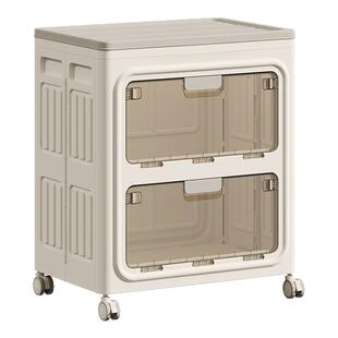 衣服收纳柜可折叠卧室衣物被子收纳箱大容量翻盖前开门整理储物柜