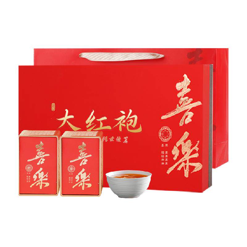 承艺茗茶武夷岩茶特级乌龙茶茶叶大红袍茶叶礼盒装节日送礼品