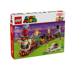 【自营】LEGO乐高71437超级马里奥系列酷霸特快列车拼搭积木礼物