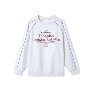 小猪托尼胖童卫衣中大童衣服男童针织上衣长袖t恤2026新款运动款