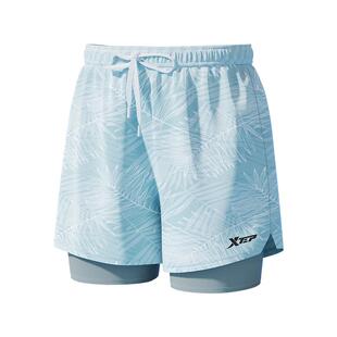 特步泳裤男款游泳裤2026新款泳帽泳镜三件套防尴尬沙滩裤温泉装备