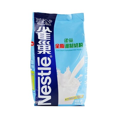 雀巢全脂奶粉500g*24袋整箱