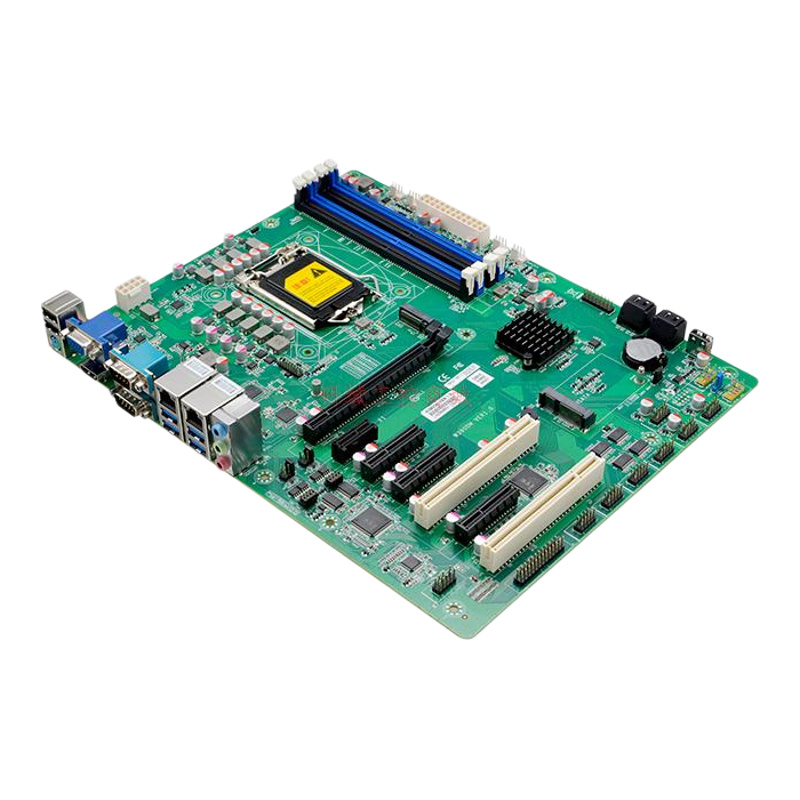 研域W390DM双网口Z390芯片8代/9代LGA1151工控主板6串口ATX/PCIE